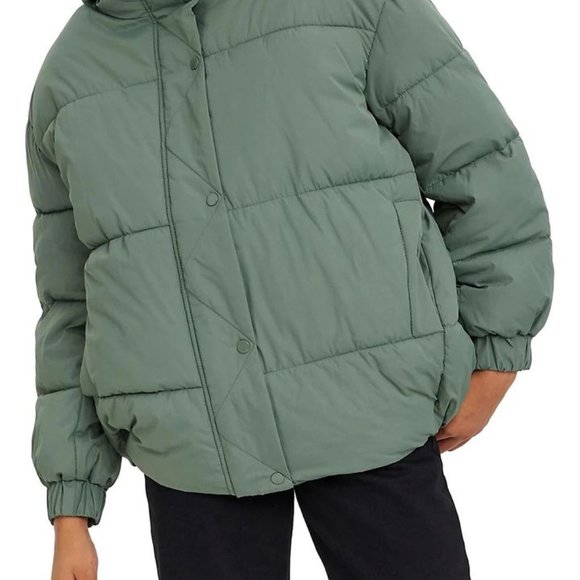 Women's Small Padded Puffer Jacket - Picture 1 of 6